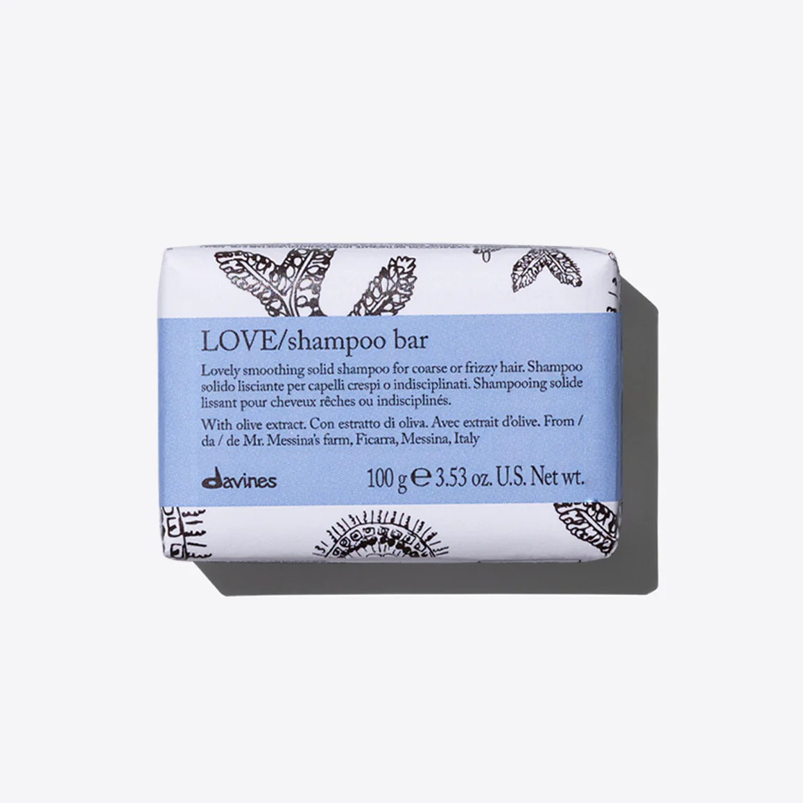 DAVINES Essential Haircare LOVE SMOOTHING Love Shampoo Bar 100 g