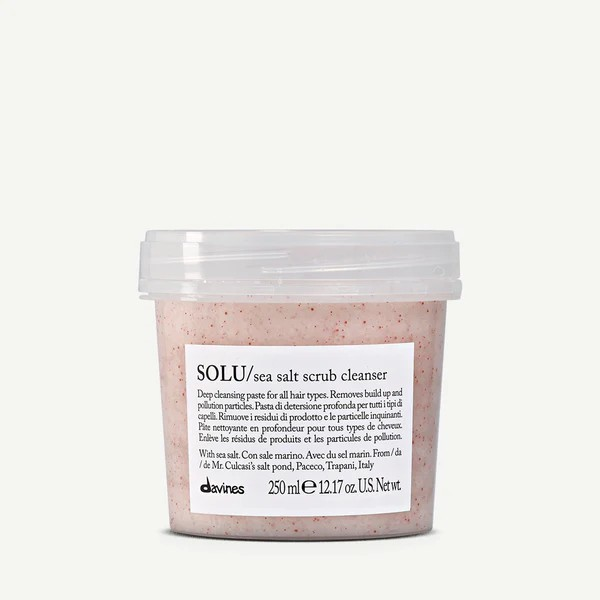 DAVINES Essential Haircare SOLU Sea Salt Scrub Cleanser 250 ml