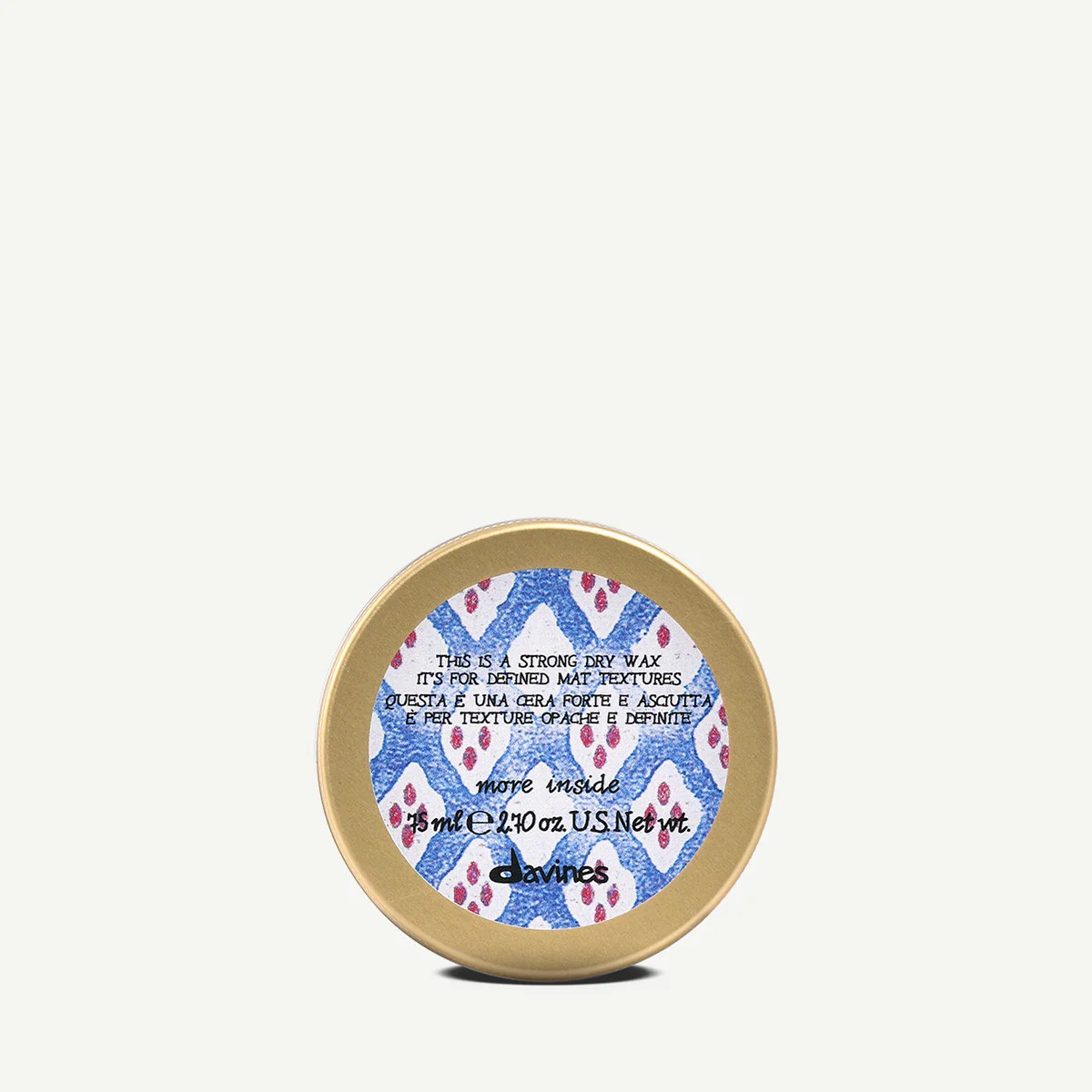 DAVINES More Inside This is a Strong Dry Wax 75 ml